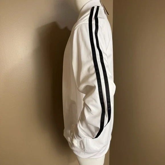 Raffi Linea Uomo Activewear Track Jacket White Men's 2XL TRUSSARDI ITALY NWT - Picture 5 of 6